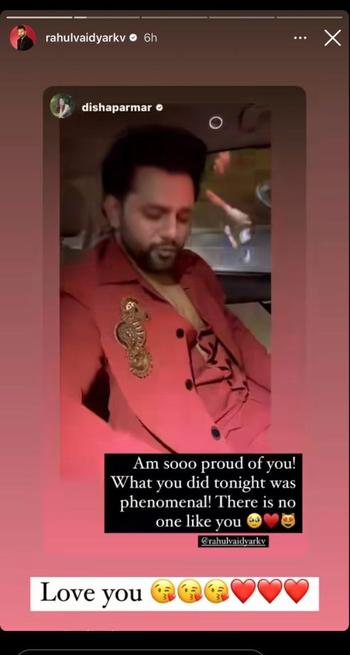 Disha Parmar Celebrates Husband Rahul Vaidya's Performance At Anant Ambani-Radhika Merchant's Sangeet 905798