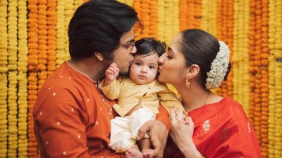 Durnibar Saha and Oindrila Sen Share Adorable Pictures of Their Son Dhian
