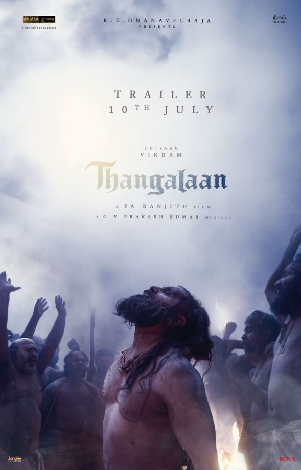 Get ready for the big reveal! Studio Green's 'Thangalaan' trailer is all set for its release on July 10, tomorrow! 905842