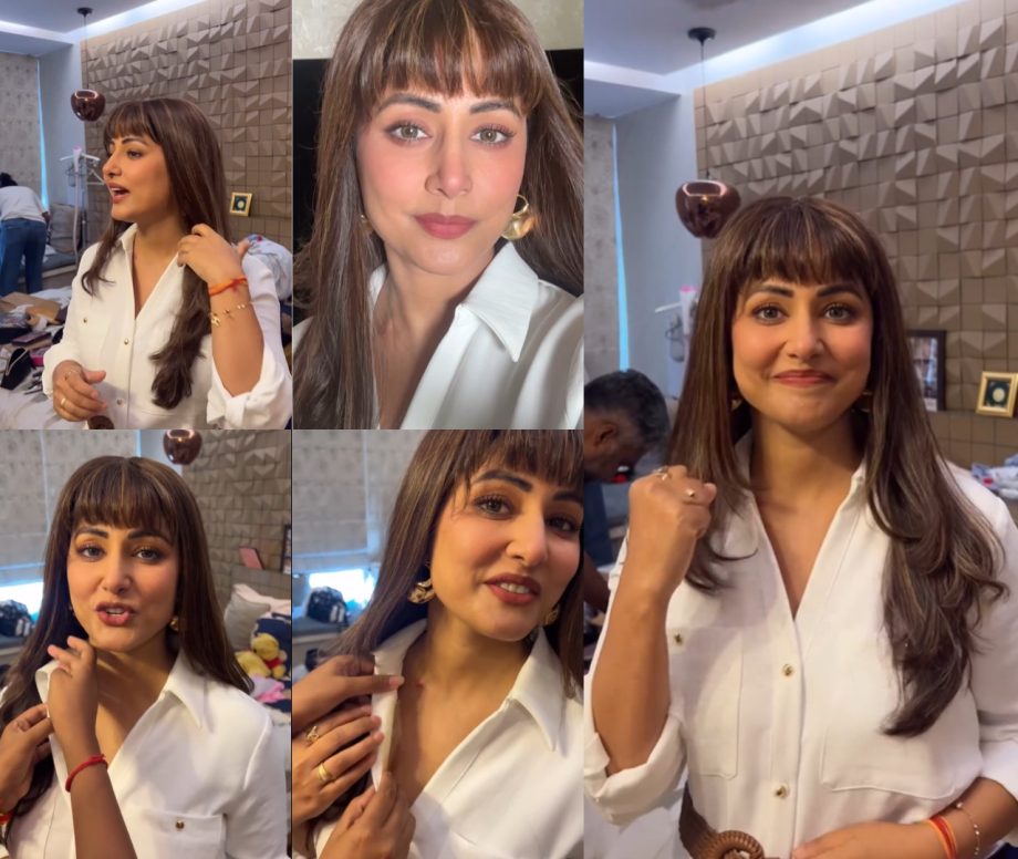 Hina Khan Begins Shoot After First Chemotherapy Says, 'The Show Must Go On' 906922