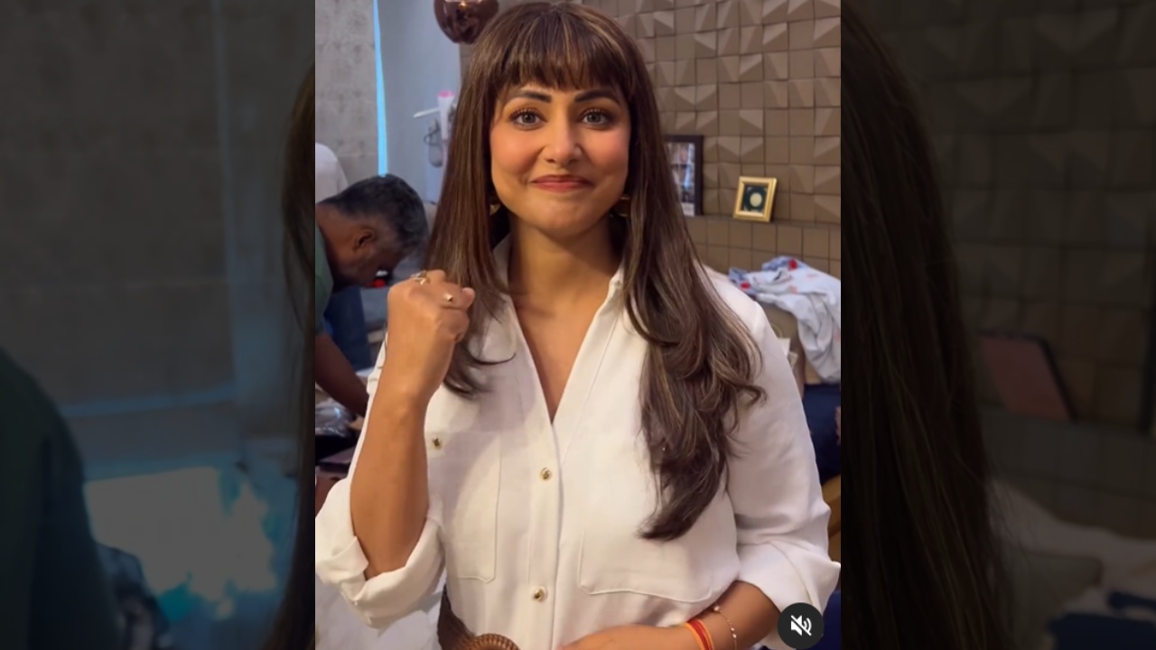 Hina Khan Begins Shoot After First Chemotherapy Says, 'The Show Must Go On' 906920