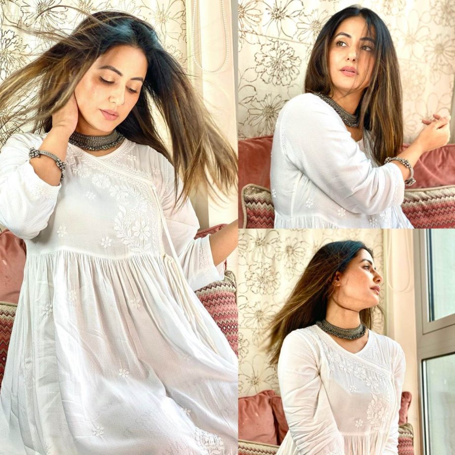 How To Style Chikankari Kurti In Monsoon Ft. Hina Khan, Rubina Dilaik And Shweta Tiwari 904589