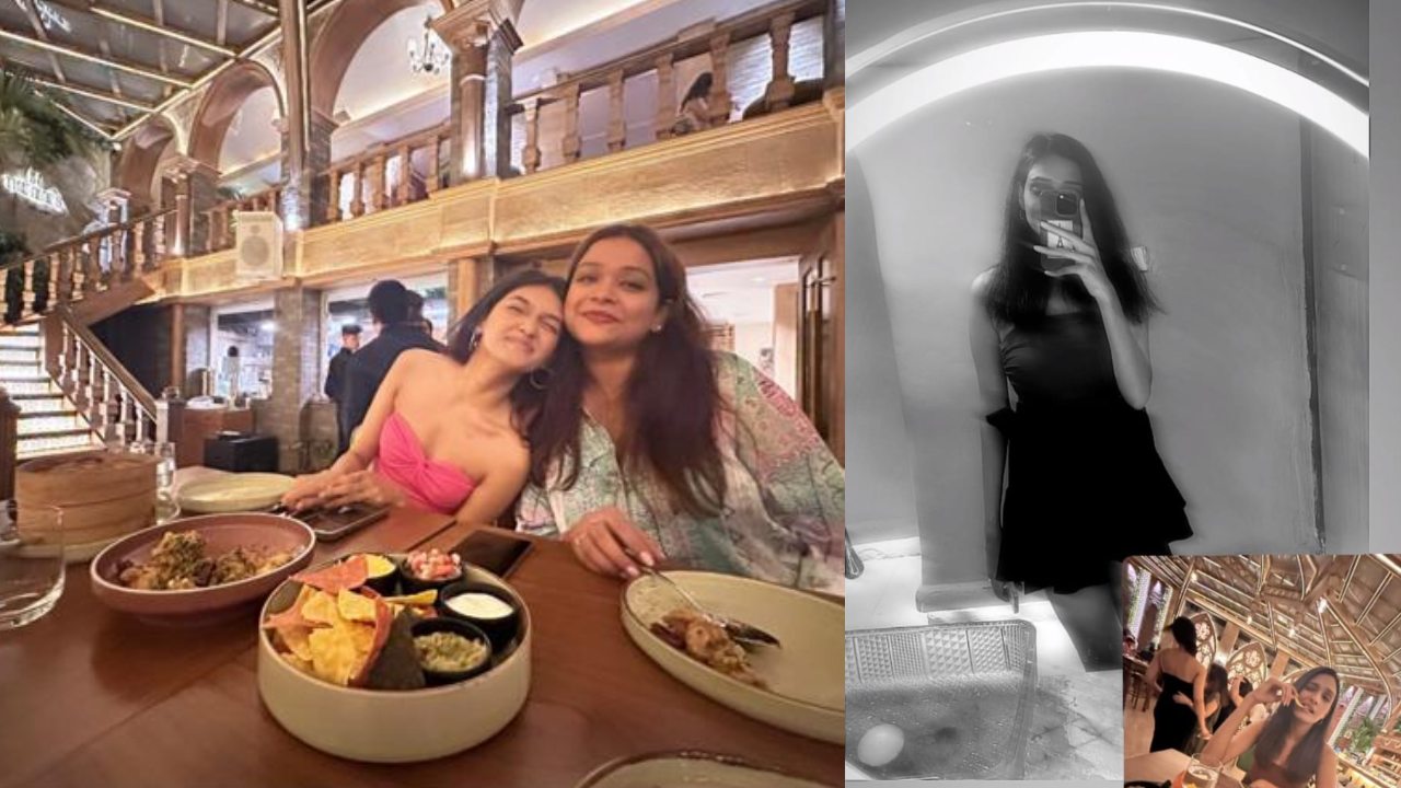 Inside Bhagya Lakshmi Actress Aishwarya Khare’s Moody Date Night With Close Ones
