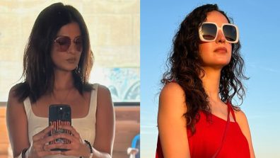 Jennifer Winget Chills In White Mini Dress, Sanaya Irani Looks Pretty Like Doll In Red 