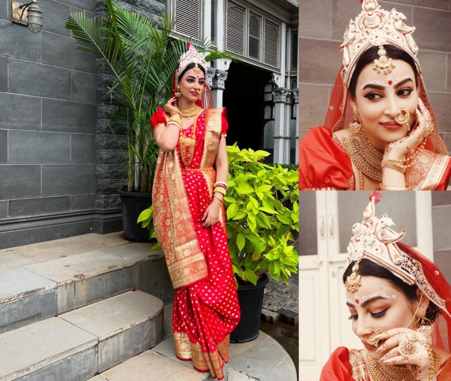 Jhanak's Hiba Nawab Turns Makeup Artist for Chandni Sharma: BTS From Wedding Scene 904970