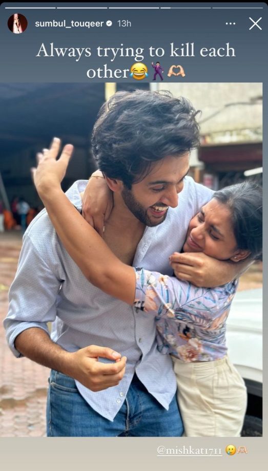 Kavya-Ek Jazbaa, Ek Junoon Fame Sumbul Touqeer & Mishkat Varma's Rivalry Off-screen 904481