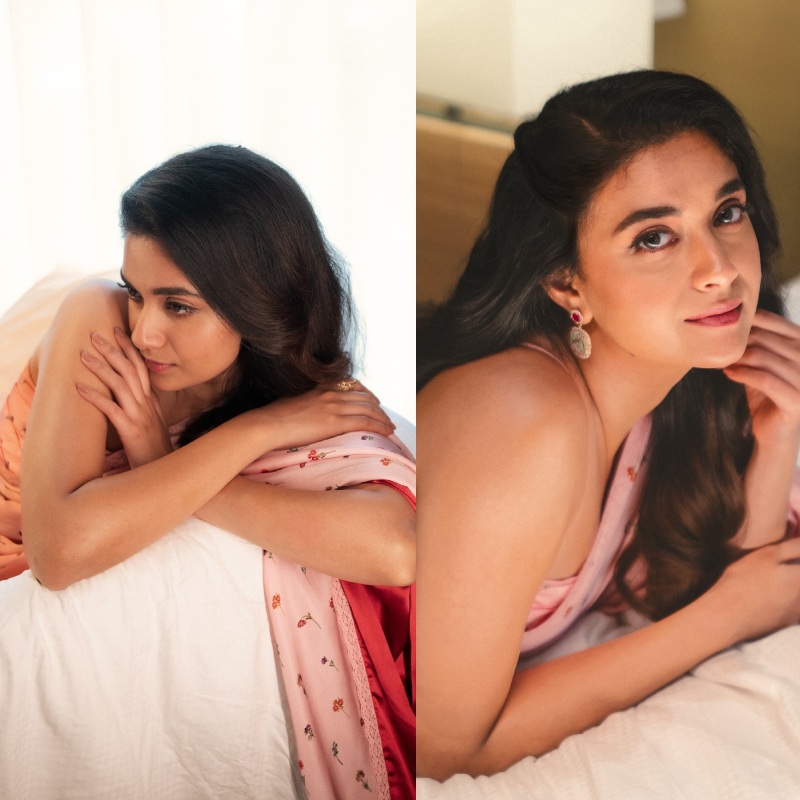 Keerthy Suresh Looks Stunning In Pink Floral Saree With Sleeveless Blouse, See Photos! 908191