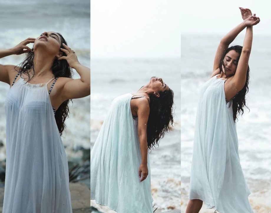 Khatron Ke Khiladi 14: Karanveer Mehra Reacts As Niyati Fatnani Sizzles In Scorching Rain Photoshoot 909463