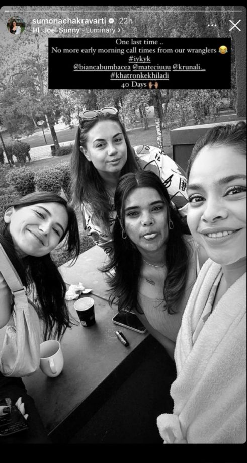 Khatron Ke Khiladi 14: Sumona Chakravarti Shares Highlights From Her Last Day Of Shoot In Romania 904121