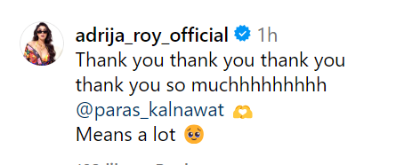 Kundali Bhagya Actor Paras Kalnawat Drops Romantic Birthday Wish For Adrija Roy, Watch 905025