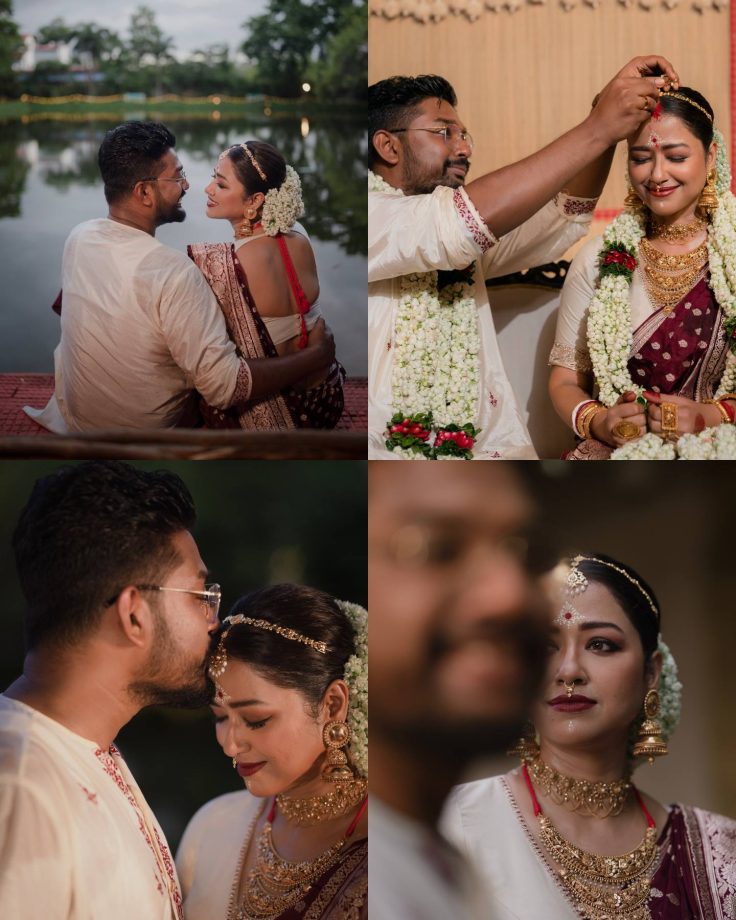Love in Full Bloom: Shovan-Sohini Got Married in Traditional Style 907040