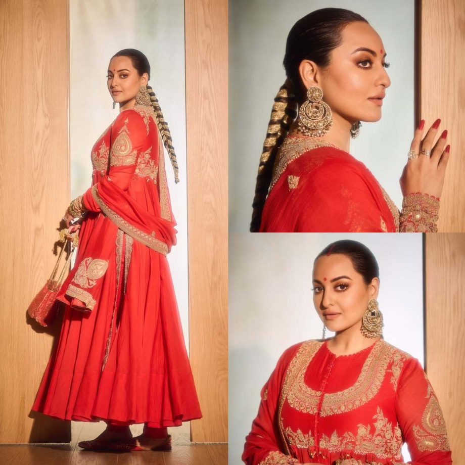 Madhuri Dixit And Sonakshi Sinha To Ananya Panday- Bollywood Divas' Glamorous Side In Traditional Outfits 906811