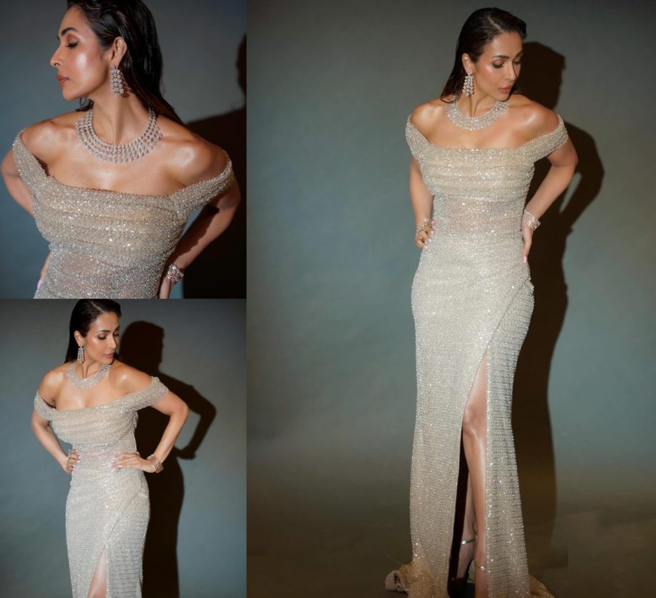 Malaika Arora, Kareena Kapoor, And Alia Bhatt: B'Town Celebrities Inspired Off-Shoulder Shimmery Gowns Is Must-Try For Party 906041