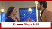 Mangal Lakshmi Serial Upcoming Twist: Kusum slaps Adit; questions his rude behaviour towards Mangal