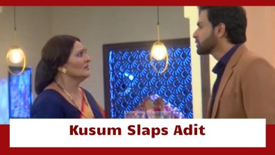 Mangal Lakshmi Serial Upcoming Twist: Kusum slaps Adit; questions his rude behaviour towards Mangal