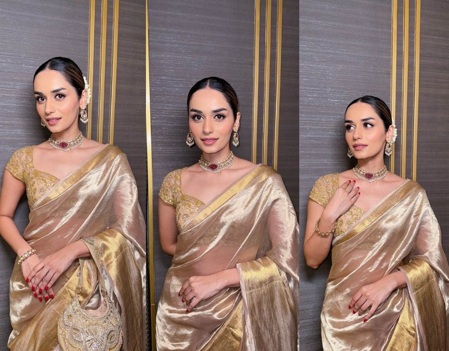 Manushi Chhillar To Rakul Preet Singh: Bollywood Celebrities' Easy And Stylish Real Flower Hairstyle For Saree 908878