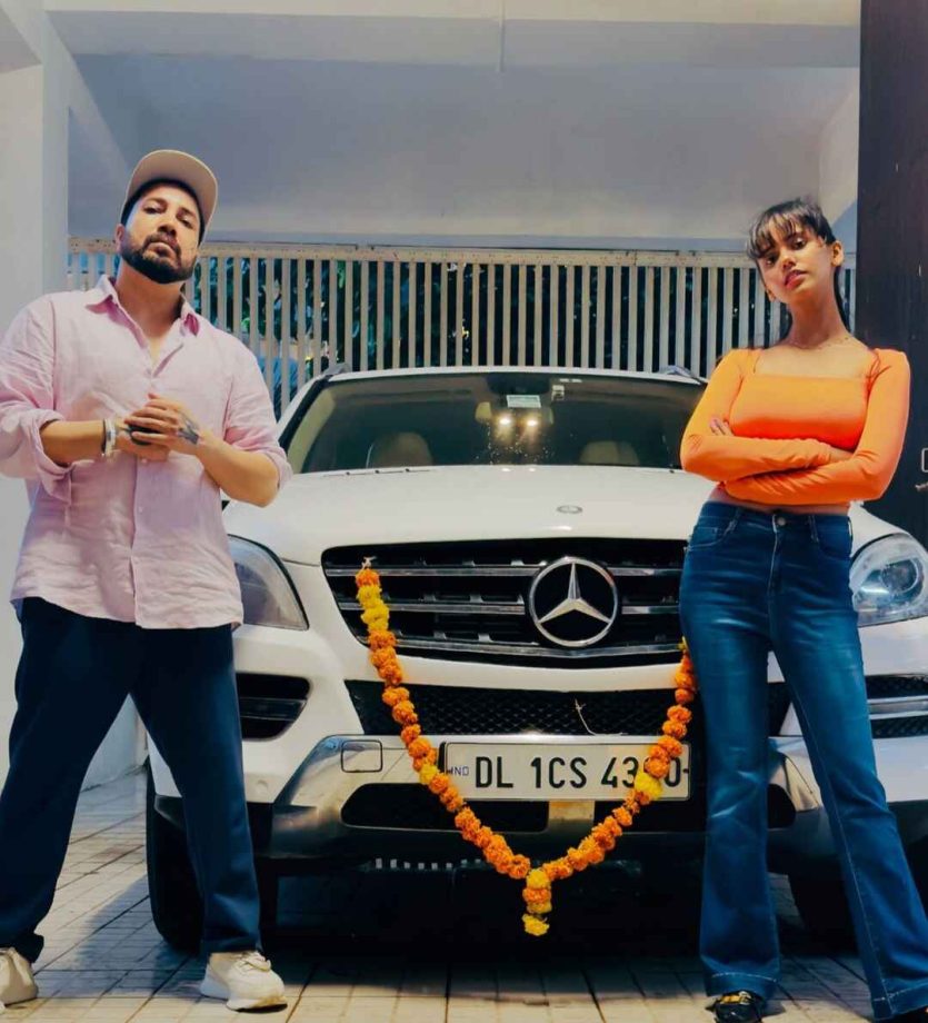 Mika Singh gifts a luxury car worth Rs 1.35 cr to his lead singer, Nikki Singh 909188