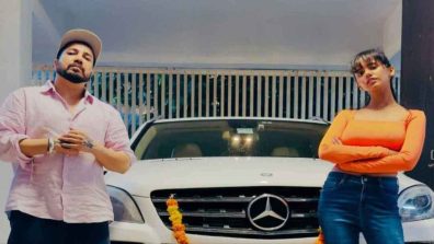 Mika Singh gifts a luxury car worth Rs 1.35 cr to his lead singer, Nikki Singh
