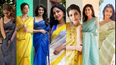 Nayanthara To Pooja Hegde: Here’s How South Divas Rock Striking Blouses With Simple Sheer Sarees