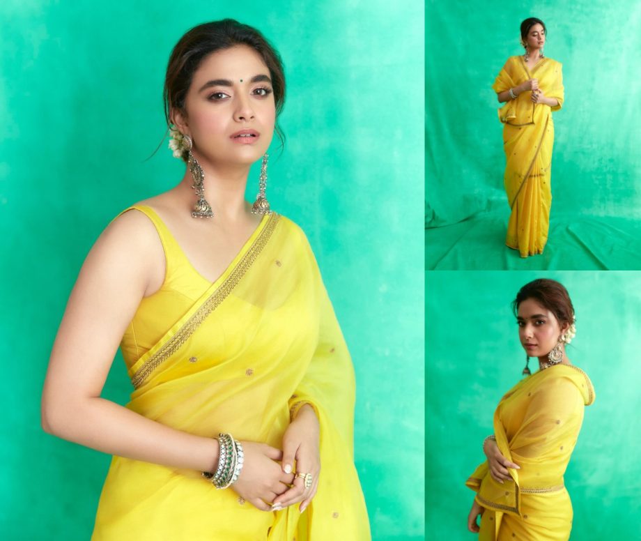 Nayanthara To Pooja Hegde: Here's How South Divas Rock Striking Blouses With Simple Sheer Sarees 904319