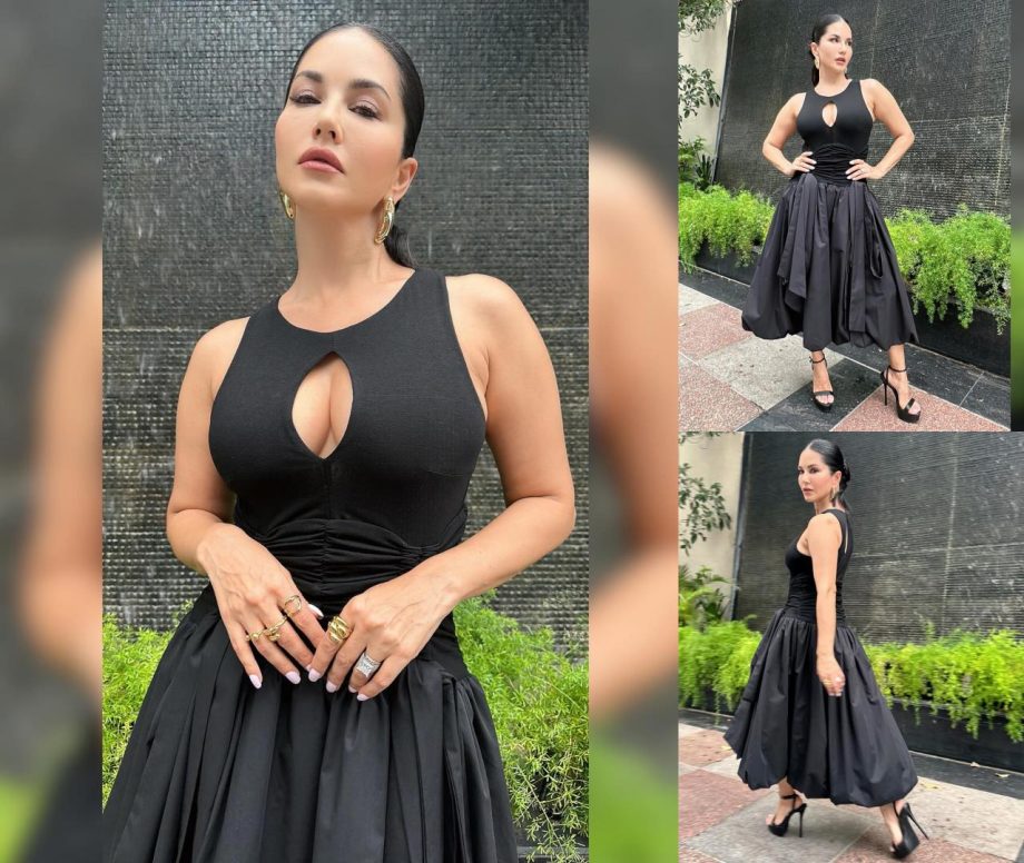 Nora Fatehi Vs. Sunny Leone Fashion Faceoff: Who Slays The Monsoon Vibe In Black Outfit? 904273