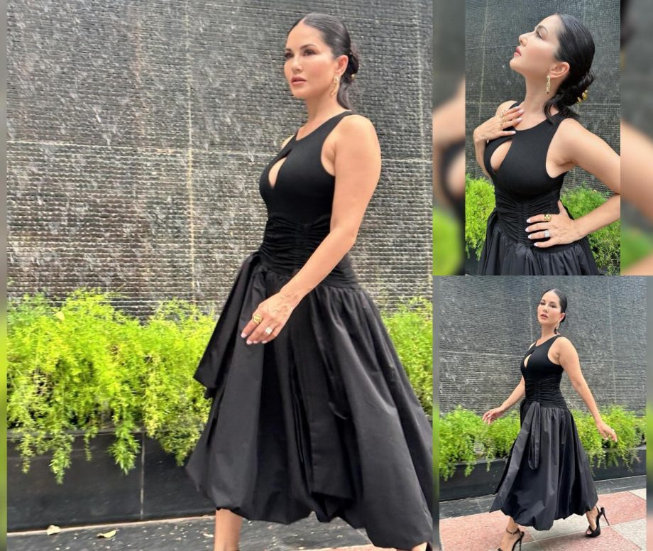 Nora Fatehi Vs. Sunny Leone Fashion Faceoff: Who Slays The Monsoon Vibe In Black Outfit? 904274