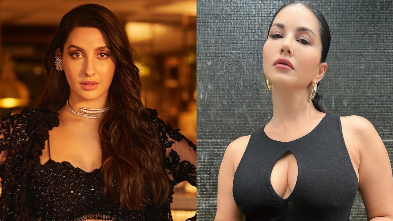 Nora Fatehi Vs. Sunny Leone Fashion Faceoff: Who Slays The Monsoon Vibe In Black Outfit? 904272