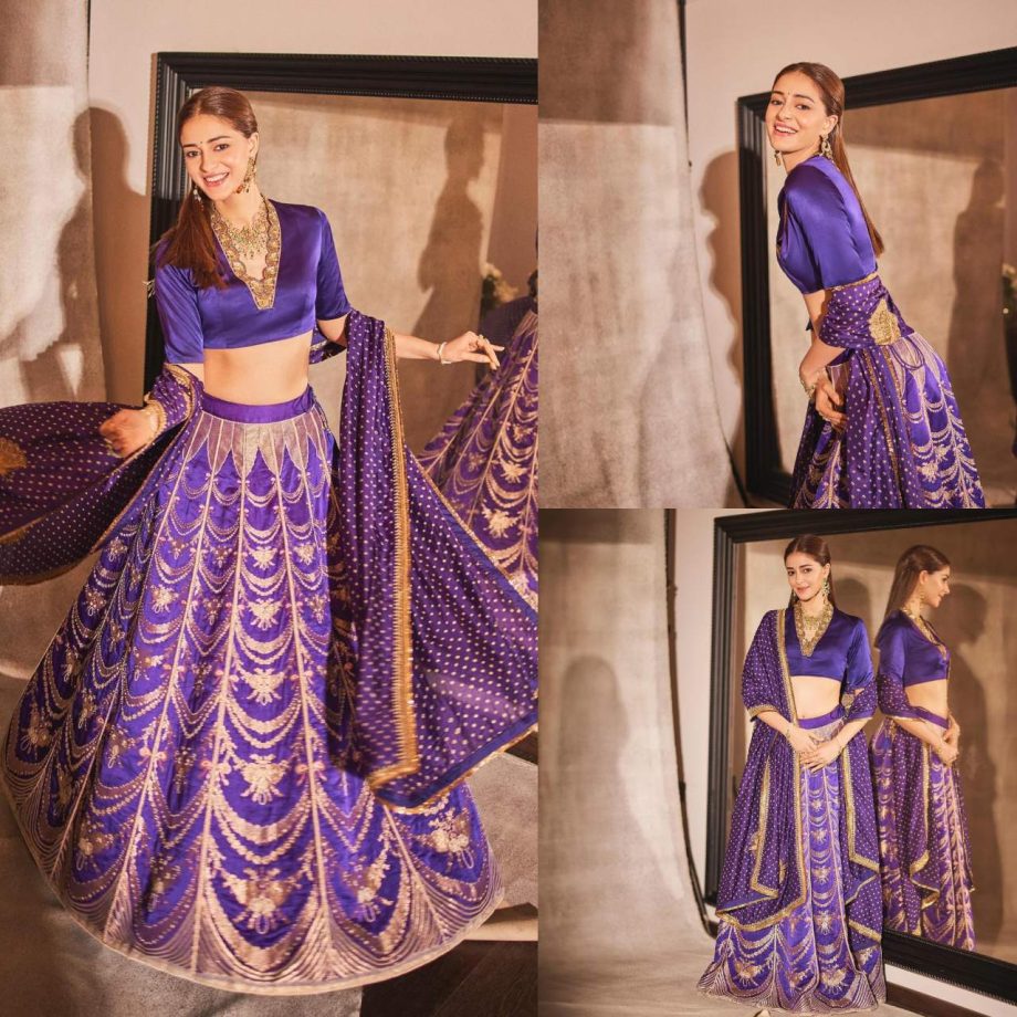 [Photos] Ananya Panday Unveils Her Ethnic Look With A Chic Mehendi Design 906277