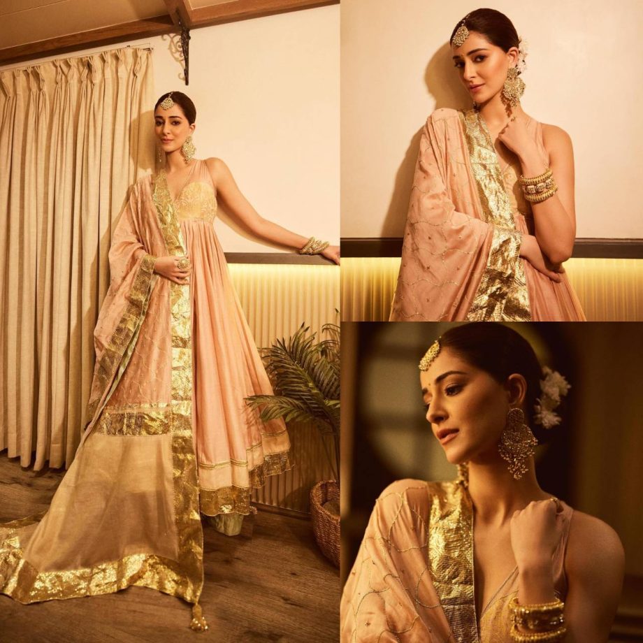 [Photos] Ananya Panday Unveils Her Ethnic Look With A Chic Mehendi Design 906276