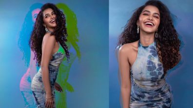 [Photos] Anupama Parameswaran Looks Absolutely Stunning In Bodycon Dress With Open Curly Hairstyle