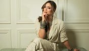 [Photos] Shweta Tiwari Flaunts Fusion Fashion In Western Ivory Blazer Set With Traditional Oxidised Jewelry