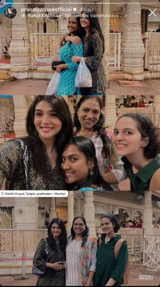 Pranali Rathod Seeks Blessing At Siddhivinayak Temple Ahead Of Release Of The  New Show 907127