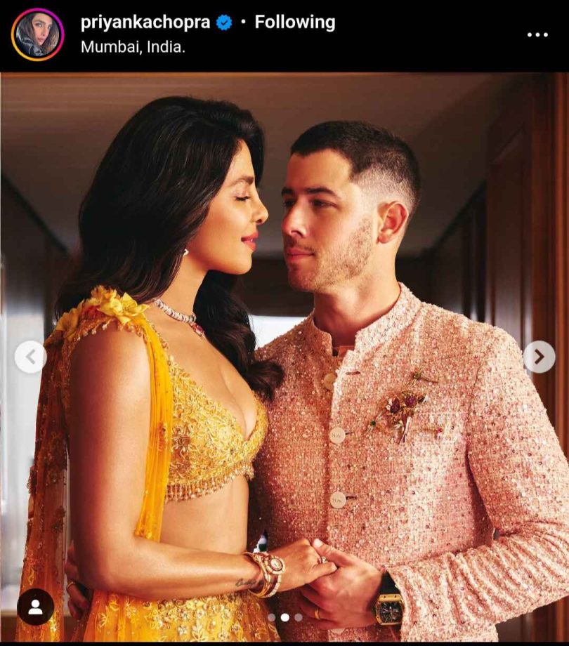 Priyanka Chopra 'clearly missed the chaats & dancing in baaraats', as she wishes Anant & Radhika 906648