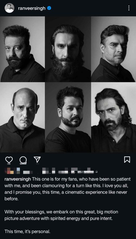 Ranveer Singh confirms mega movie with an all-star ensemble cast with JIO Studios 909408