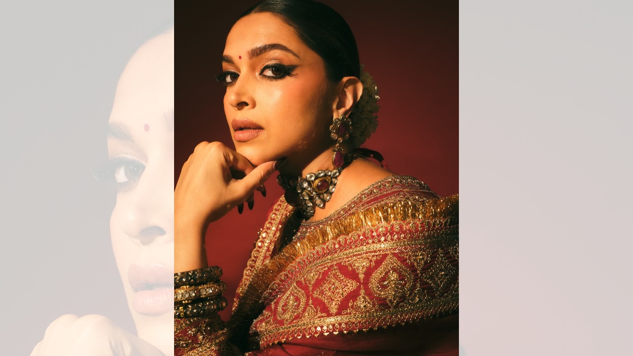 Ranveer Singh's Sweetest Reaction On Deepika Padukone Reigning In Red Traditional Outfit Is No Miss 906757