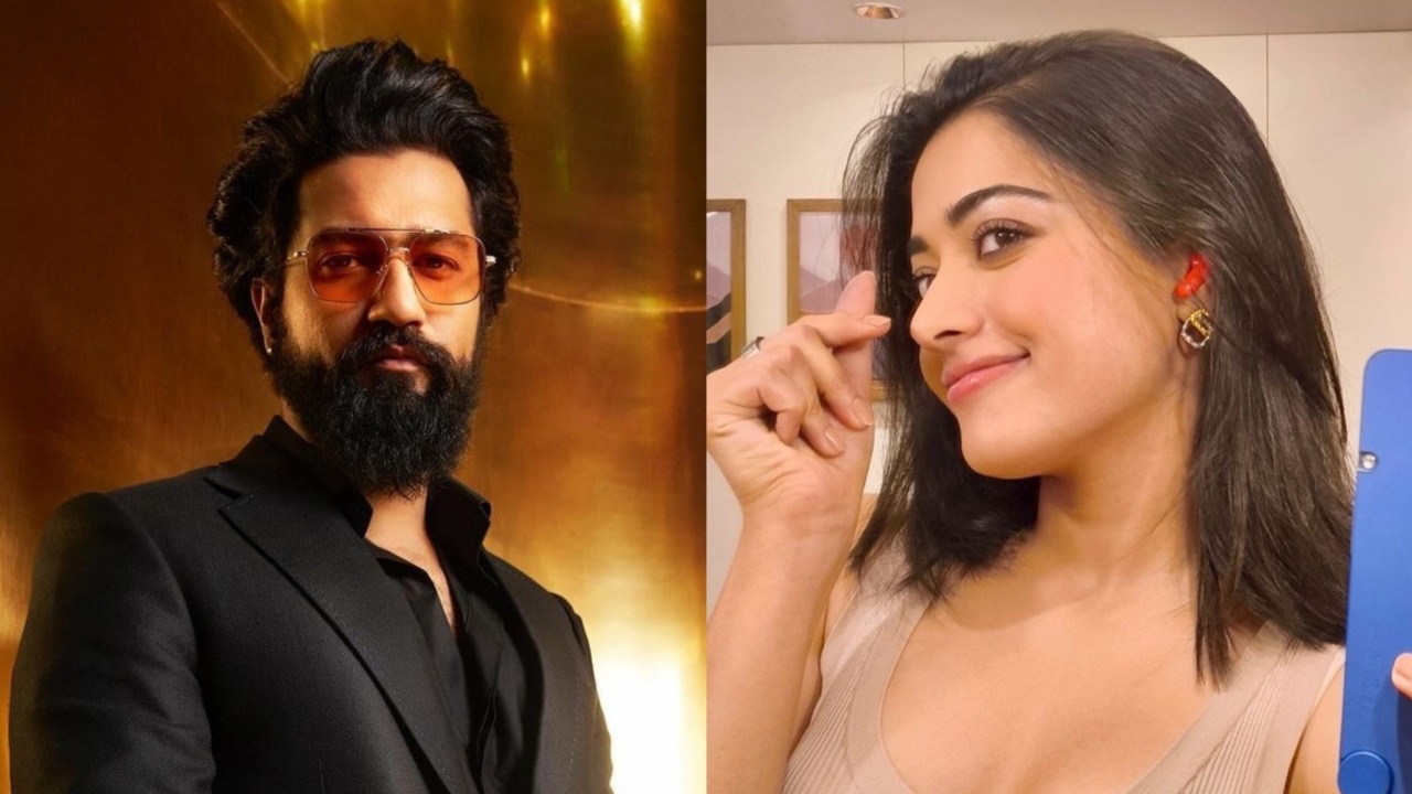 "Rashmika is the only person who can make hearts in 56 ways", says Vicky Kaushal about Golden Girl Rashmika Mandanna! 908396