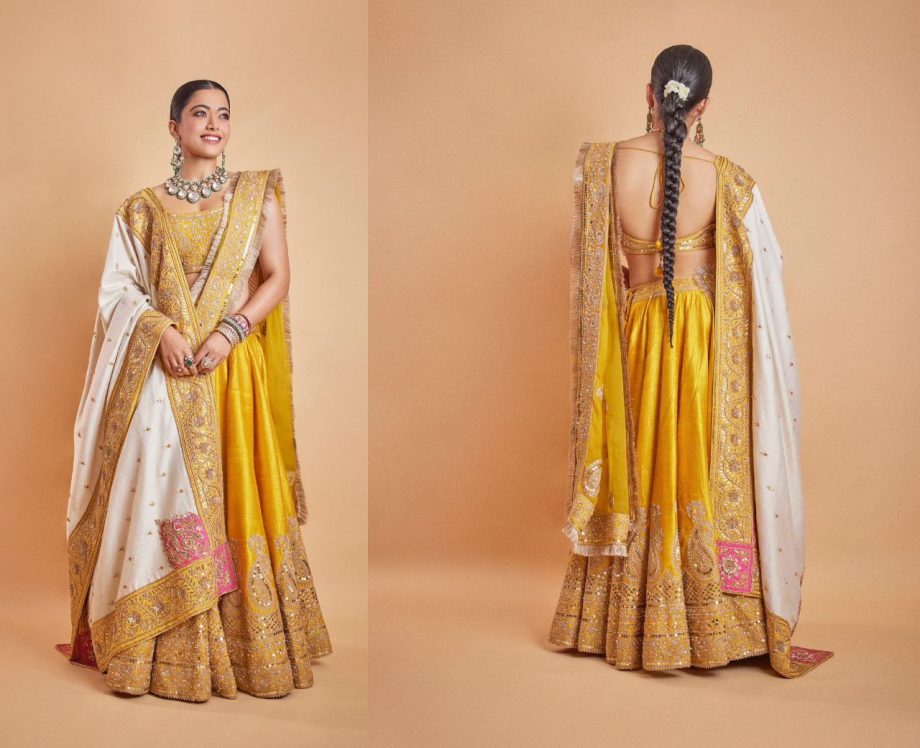 Rashmika Mandanna To Kriti Sanon: 6 Bollywood Celebrities Approved Braid Hairstyles To Slay In Lehenga 906674
