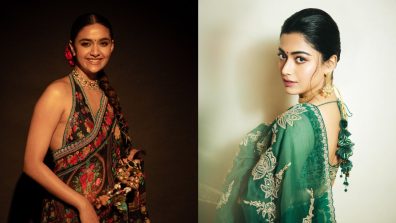 Rashmika Mandanna Vs Keerthy Suresh: Whose Blouse Back Design Is Steal-worthy?