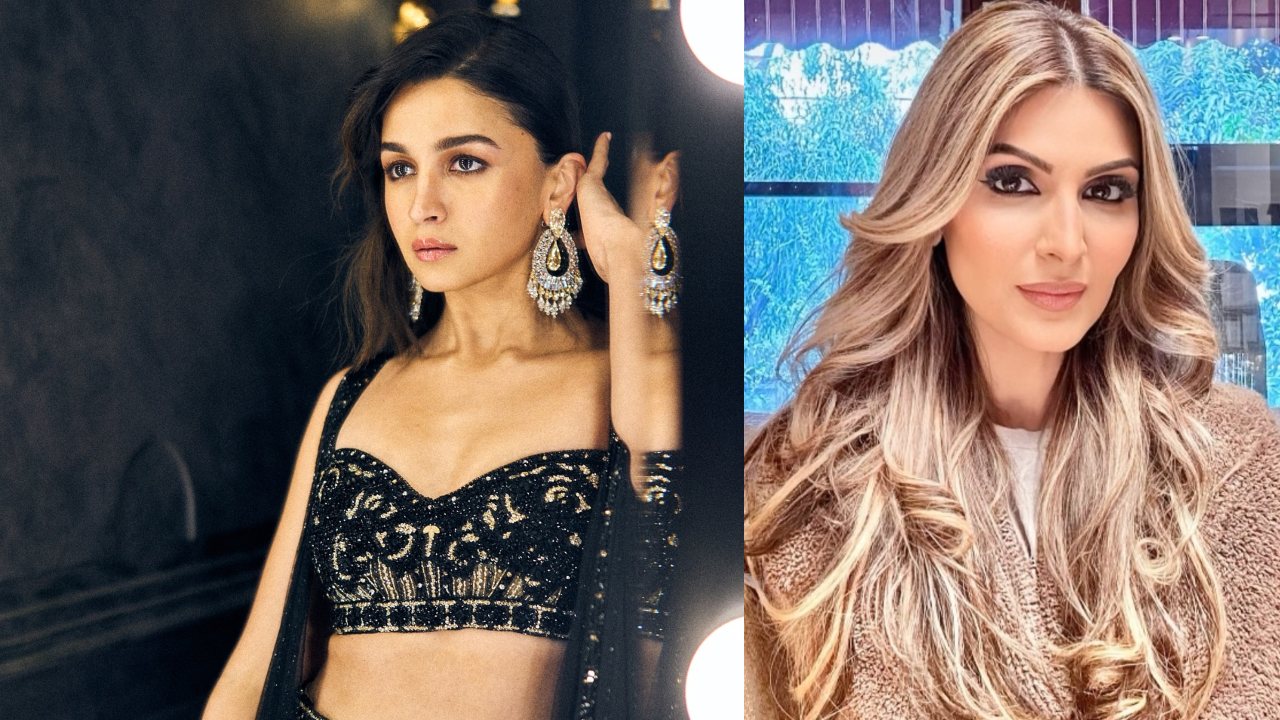 Riddhima Kapoor Lovestruck As Alia Bhatt Stuns In Black Lehenga Set, See Photos! 905284