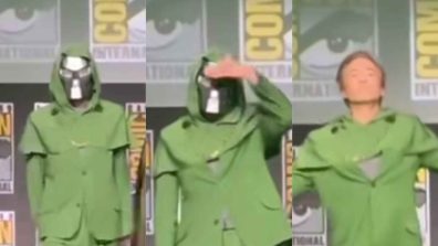 Robert Downey Jr. makes his return to Marvel; this time as a villain