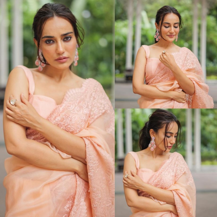Rock Your Simple Saree With Bold Blouse Designs From Surbhi Jyoti And Priyanka Chahar Choudhary 906287