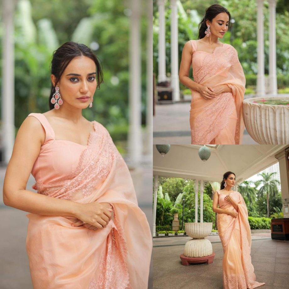 Rock Your Simple Saree With Bold Blouse Designs From Surbhi Jyoti And Priyanka Chahar Choudhary 906288