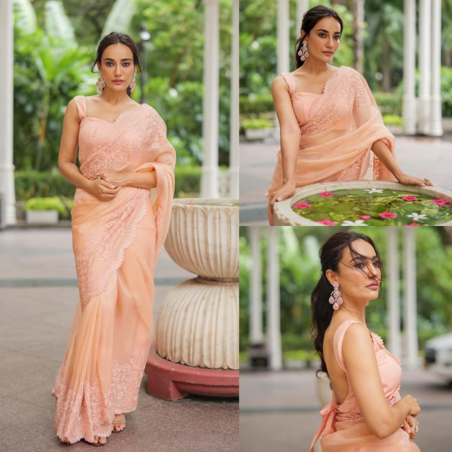 Rock Your Simple Saree With Bold Blouse Designs From Surbhi Jyoti And Priyanka Chahar Choudhary 906289