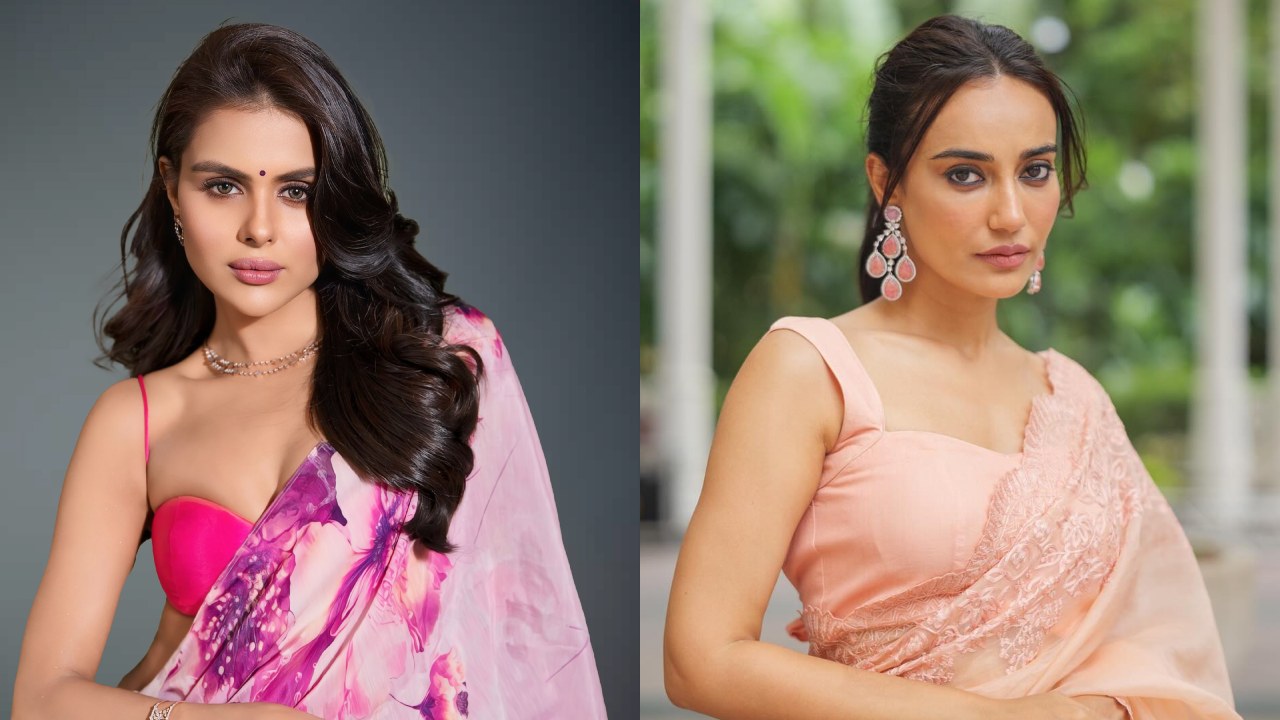 Rock Your Simple Saree With Bold Blouse Designs From Surbhi Jyoti And Priyanka Chahar Choudhary 906291