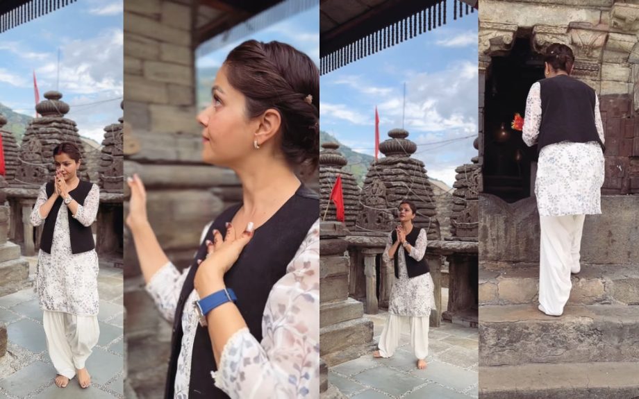 Rubina Dilaik Embarks On Spiritual Journey, Seeks Blessings From Lord Mahadev 909804