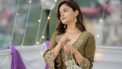 Rubina Dilaik’s Inspired Ethnic Suit Is Best For BFF Mehendi Function, Check Out Now!