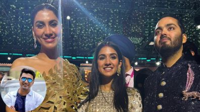Rukmini Maitra Stuns at Ambani’s Reception, Fans Ask “Where is Dev?”