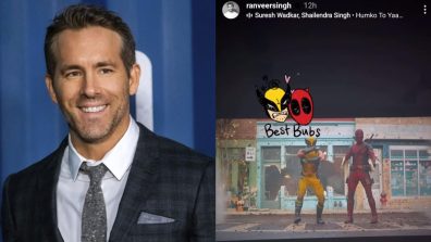 Ryan Reynolds reshares Ranveer Singh’s shoutout post as the latter watches Deadpool and Wolverine; “When it Ryans, it Pours” and this is our two favourite HEROES talking!!