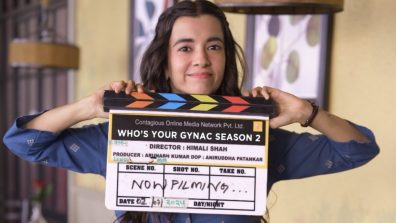 Saba Azad back in action as Dr. Vidhushi as Amazon miniTV kicks off the shoot for Season 2 of Who’s Your Gynac?