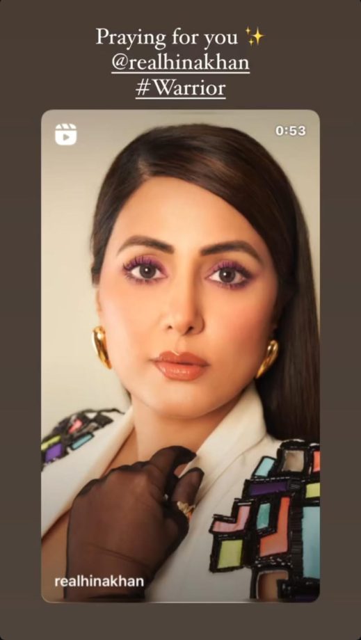 Samantha Ruth Prabhu Sends Prayers To Hina Khan, Calls Her 'Warrior' 904459